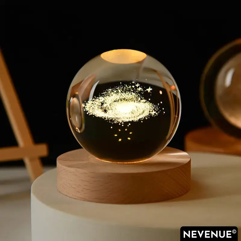 NEVENUE® - Cosmic Crystal Sphere - Pack of 2 - Image 4