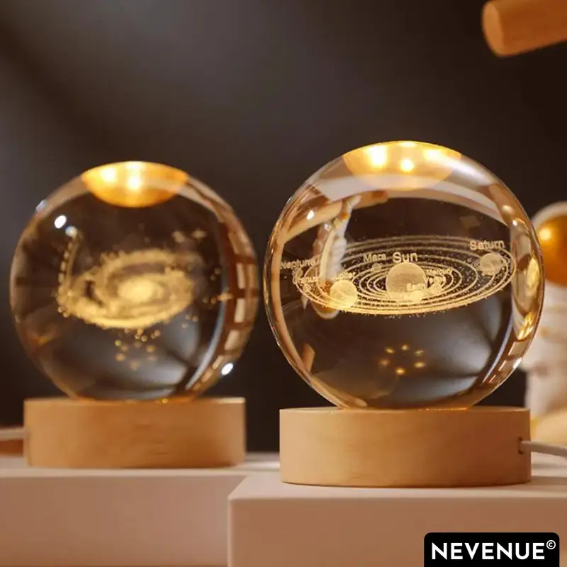 NEVENUE® - Cosmic Crystal Sphere - Pack of 2 - Image 5