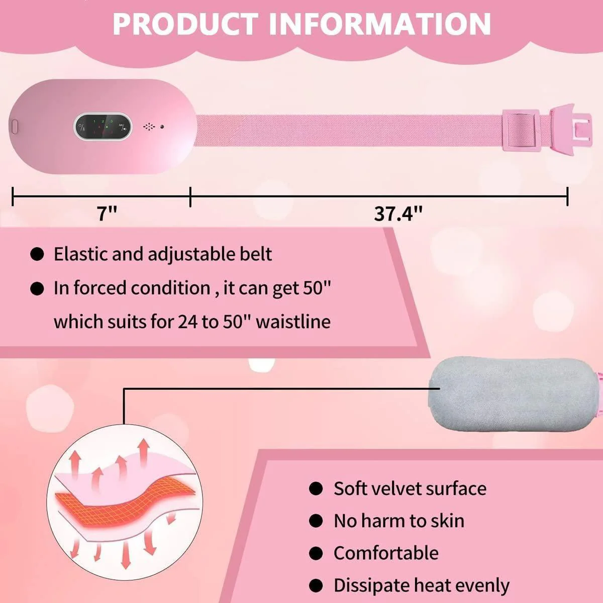 Cordless Heating Pad for Period Pain - Image 6